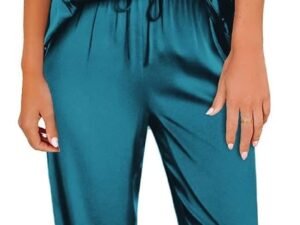 Women's Satin Silk Pajama Set