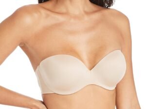 Women's Strapless Bra (Strong Support with Underwire)